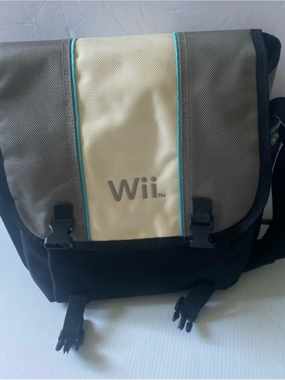 Nintendo Wii Console Game Messenger Bag